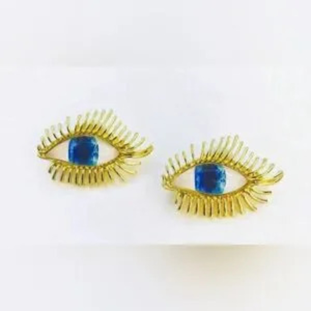 eye statement earrings?N638